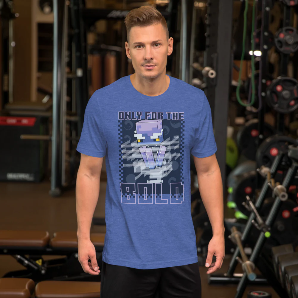 Minecraft Breeze Checkered Adult T-Shirt - Image 3
