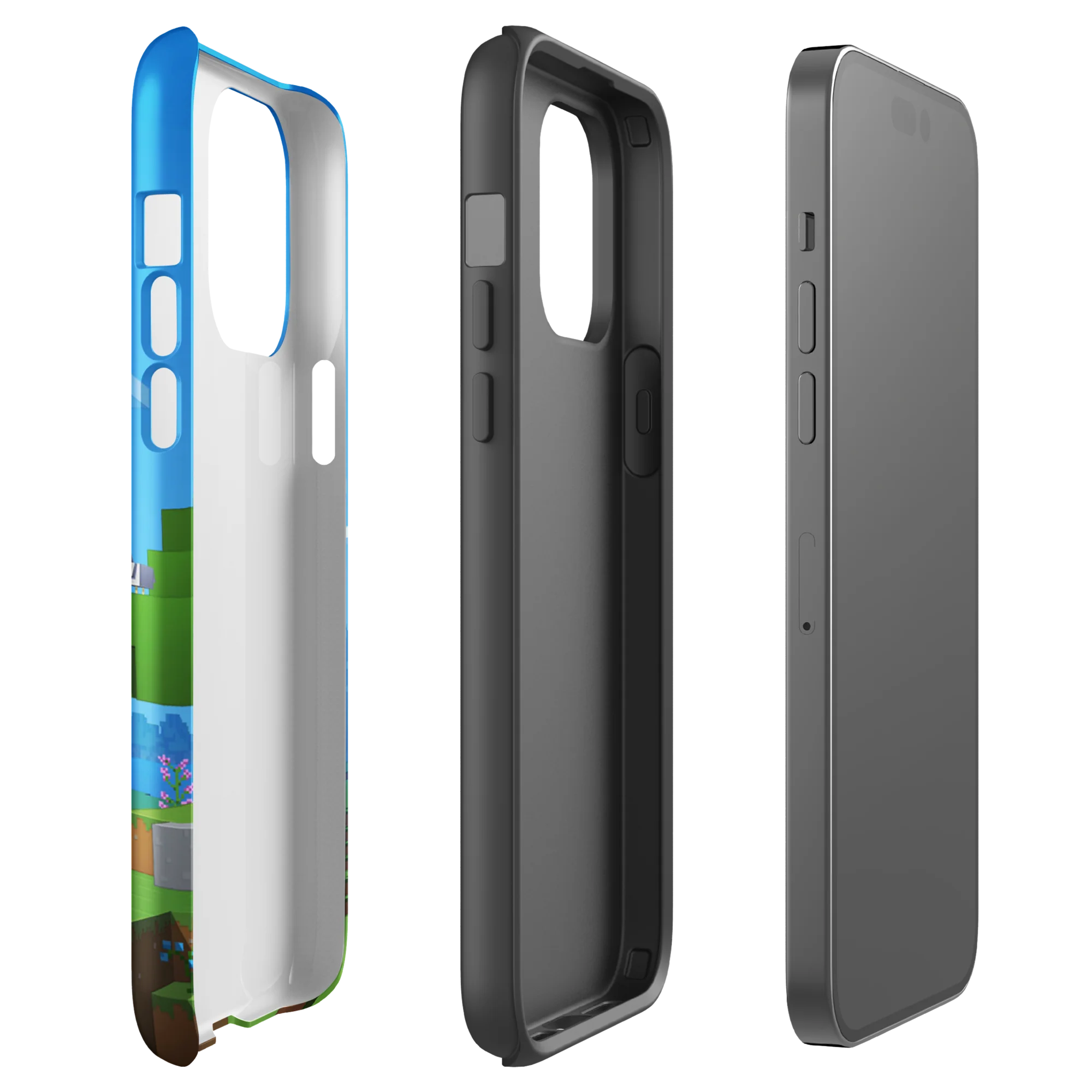 Minecraft Key Art Tough Phone Case - iPhone - Image 18