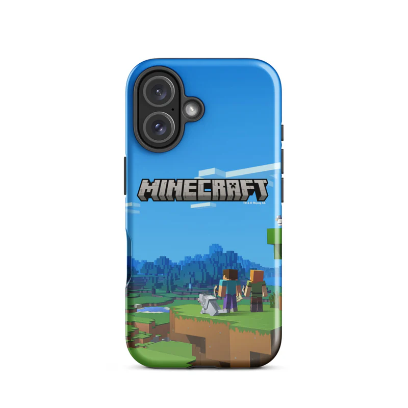 Minecraft Key Art Tough Phone Case - iPhone - Image 4