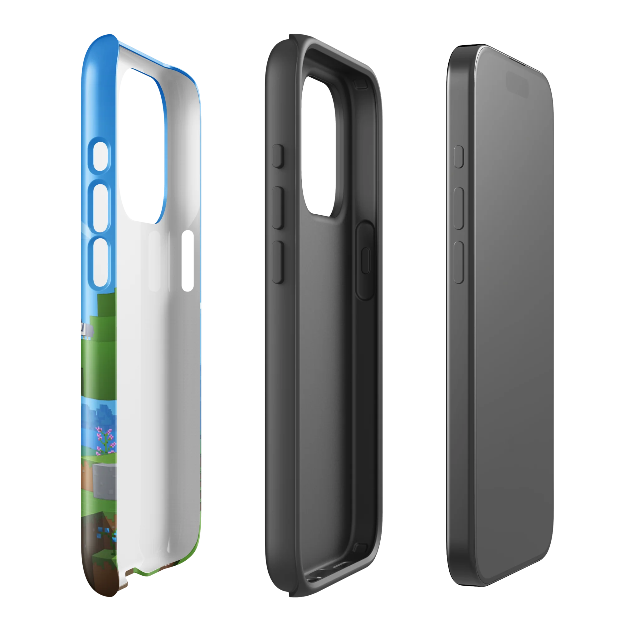 Minecraft Key Art Tough Phone Case - iPhone - Image 9