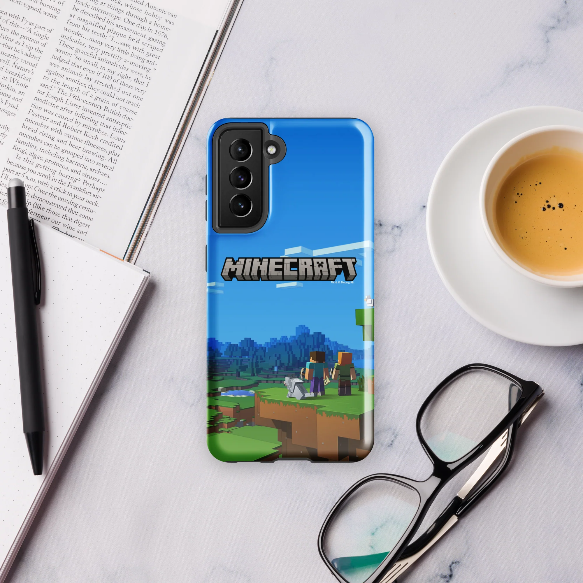 Minecraft Key Art Tough Phone Case - Samsung - Image 18